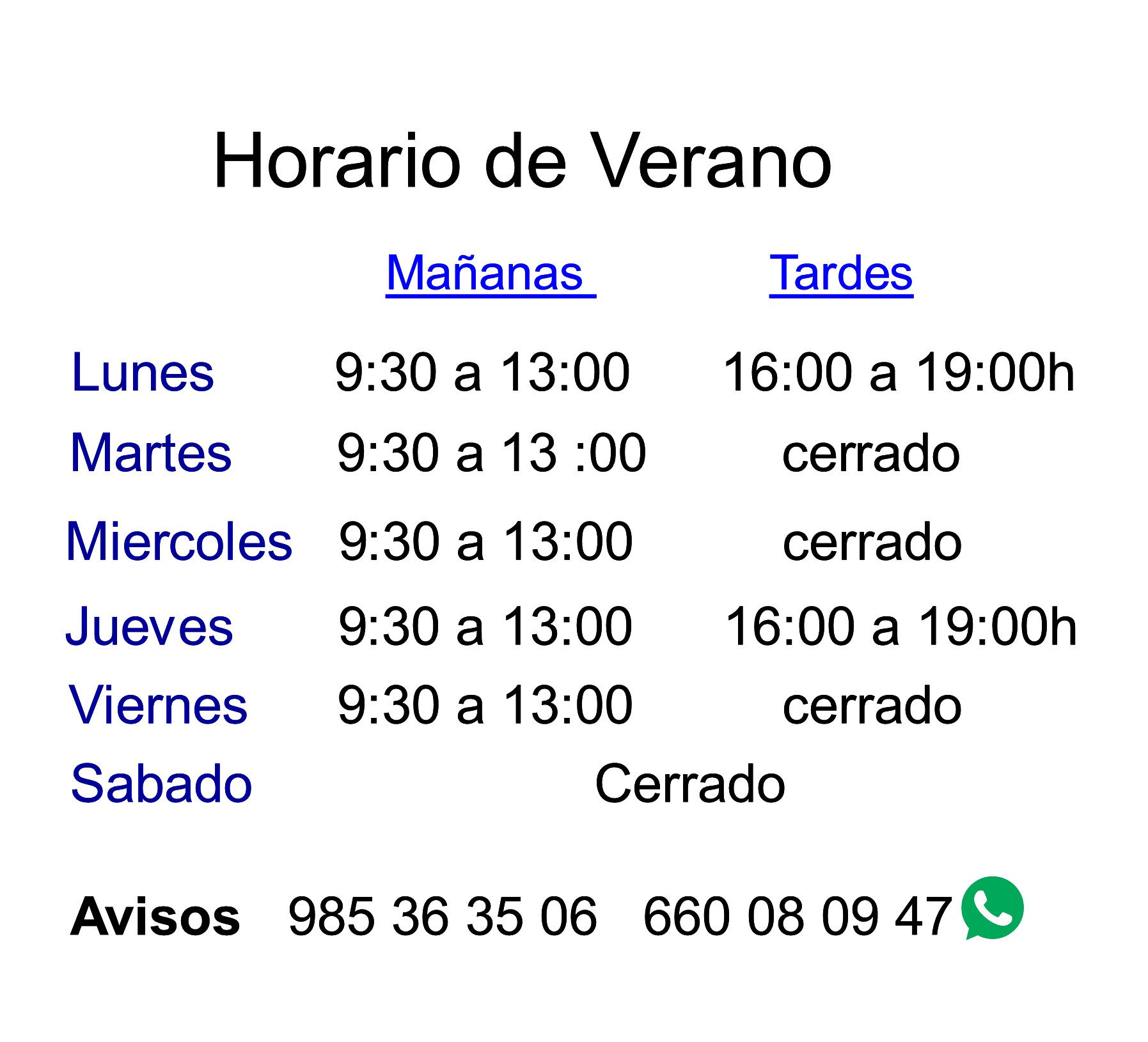 horario de verano