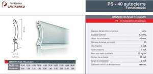 caracteristica de lama extrusionada