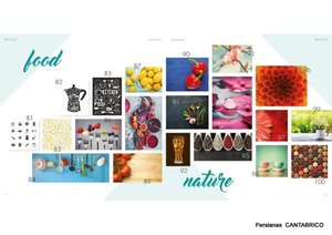 Estores Impresion Digital food natura