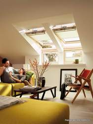 dos cortinas plisadas Velux