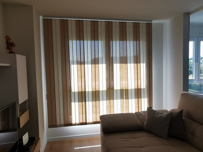 Cortina Vertical Bandalux Tejido Polyscreen 