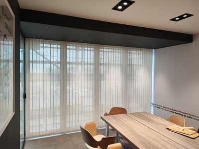 Cortina Vertical Bandalux Tejido Polyscreen 