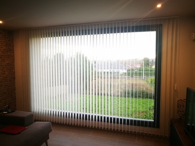 Cortina Vertical Bandalux Tejido Polyscreen 