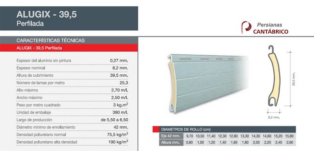 Persianas de Aluminio y PVC